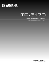 Yamaha HTR-5170 Benutzerhandbuch