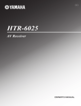 Yamaha HTR-6025 Bedienungsanleitung