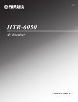 Yamaha HTR-6050 Bedienungsanleitung