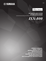 Yamaha ISX-800 Bedienungsanleitung