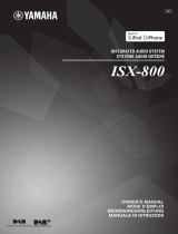 Yamaha ISX-800 Bedienungsanleitung
