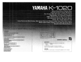 Yamaha K-1020 Bedienungsanleitung