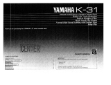 Yamaha K-31 Bedienungsanleitung