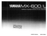 Yamaha MX-600 Bedienungsanleitung