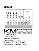 Yamaha KM602 Bedienungsanleitung