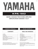 Yamaha KPA-502 Bedienungsanleitung