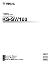 Yamaha KS-SW100 Bedienungsanleitung