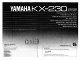 Yamaha KX230 Bedienungsanleitung