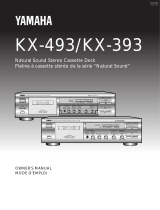 Yamaha KX-393 Benutzerhandbuch