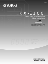 Yamaha KX-E100 Benutzerhandbuch