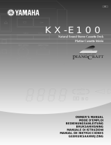 Yamaha KX-E100 Bedienungsanleitung