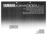 Yamaha KX-W302 Bedienungsanleitung