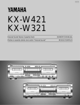Yamaha KX-W421 Benutzerhandbuch