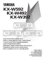 Yamaha KX-W492 Benutzerhandbuch