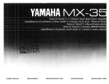 Yamaha MX-35 Bedienungsanleitung