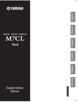 Yamaha M7CL Benutzerhandbuch