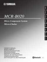 Yamaha MCR-B020 Bedienungsanleitung