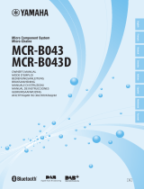 Yamaha MCR-B043 Blue Benutzerhandbuch