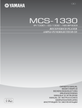 Yamaha MCS-1330 Bedienungsanleitung
