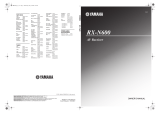 Yamaha MCX-2000 Benutzerhandbuch