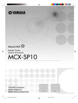 Yamaha MCX-SP10 Bedienungsanleitung