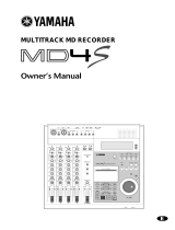 Yamaha MD4S Benutzerhandbuch