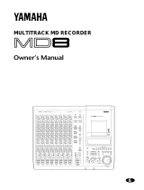 Yamaha MD8 Benutzerhandbuch