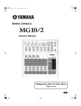 Yamaha MG2 Benutzerhandbuch