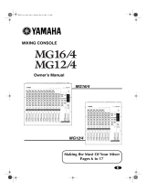 Yamaha MG16 Benutzerhandbuch