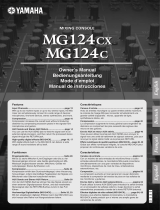 Yamaha mg124c compact mengpaneel met 12 kanalen Benutzerhandbuch