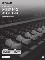Yamaha MGP16X Benutzerhandbuch