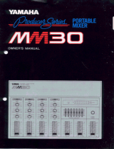 Yamaha MM30 Bedienungsanleitung