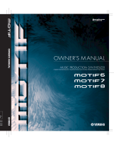 Yamaha MOTIF7 Benutzerhandbuch