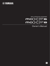 Yamaha MOXF6 Benutzerhandbuch