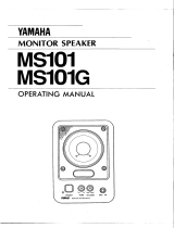 Yamaha MS101G Bedienungsanleitung
