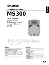 Yamaha MS300 Benutzerhandbuch