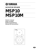 Yamaha MSP10 Benutzerhandbuch