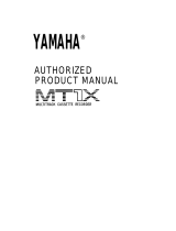 Yamaha MT1X Bedienungsanleitung