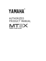 Yamaha MT2X Bedienungsanleitung
