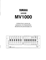 Yamaha MV1000 Bedienungsanleitung