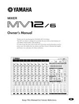 Yamaha MV12/6 Benutzerhandbuch