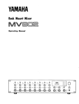 Yamaha MV802 Bedienungsanleitung