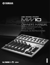Yamaha MW10 Benutzerhandbuch