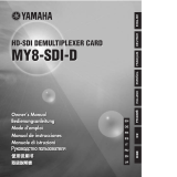 Yamaha MY8-SDI-D Benutzerhandbuch