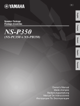 Yamaha NS-P350 Black Benutzerhandbuch
