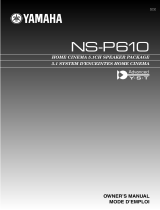 Yamaha NS-P610 Benutzerhandbuch