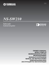 Yamaha NS-SW210 Bedienungsanleitung