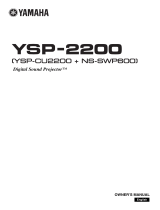 Yamaha YSP-CU2200 Benutzerhandbuch