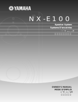 Yamaha NX-E100 Bedienungsanleitung