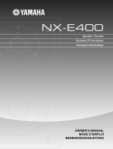Yamaha RX-E400 Bedienungsanleitung